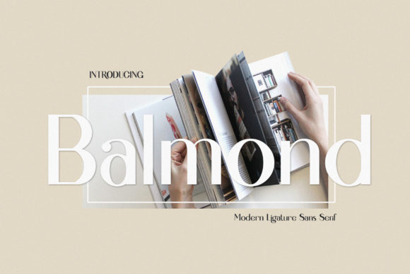 Balmond: The Elegant Display Typeface for Handmade Brands