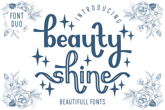 Beauty Shine: The Elegant Typeface for Handmade Labels and Shop Branding