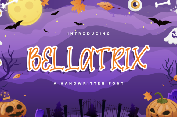 Bellatrix: A Spooky Display Font for Bold Branding