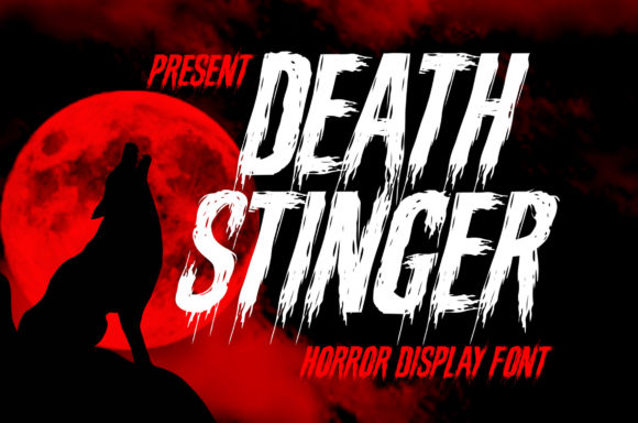 Death Stinger: The Horror Display Font for High-Impact Campaigns