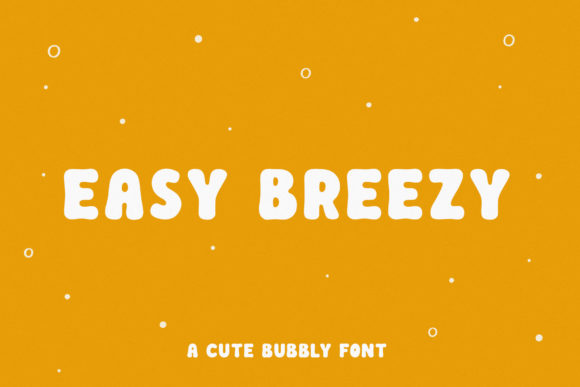 Easy Breezy: A Playful Typeface for Modern Editorial Design