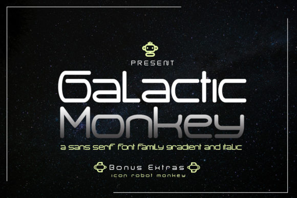 Galactic Monkey: The Perfect Display Typeface for Modern Editorial Design
