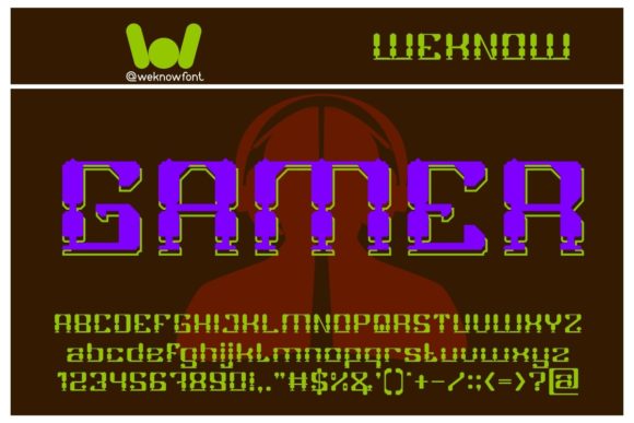 Gamer: A Bold Display Font for High-Impact Branding