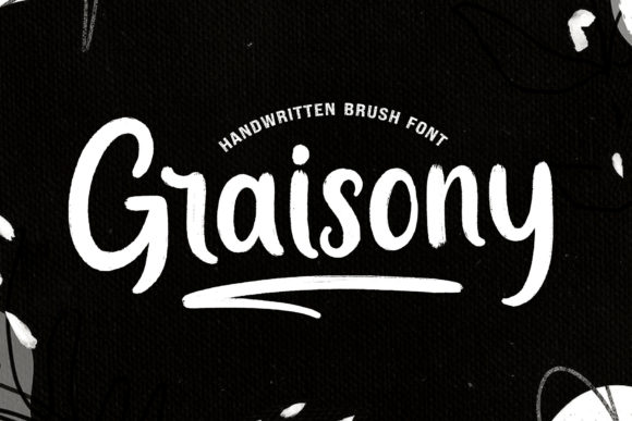 Graisony: A Fun Display Typeface for Creative Web Projects