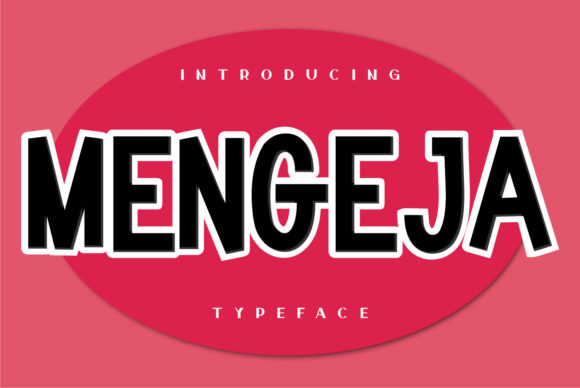 Mengeja: A Vibrant Display Typeface for Modern Editorial Design