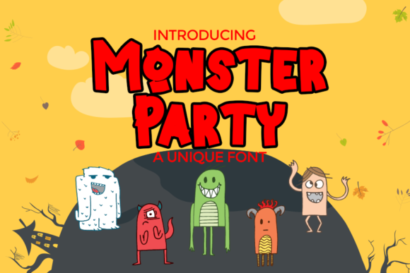 Monster Party: The Perfect Display Font for Engaging Editorial Design