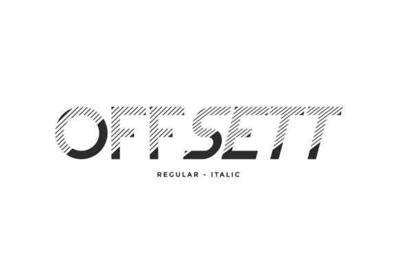Offsett: The Futuristic Display Typeface for Modern Web Design