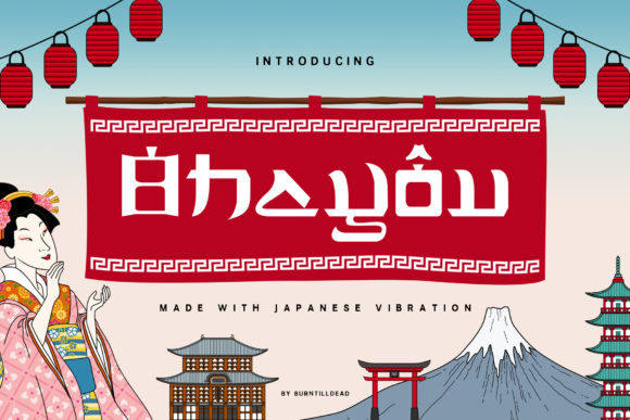 Ohayôu: A Japanese-Style Display Font for Polished Branding