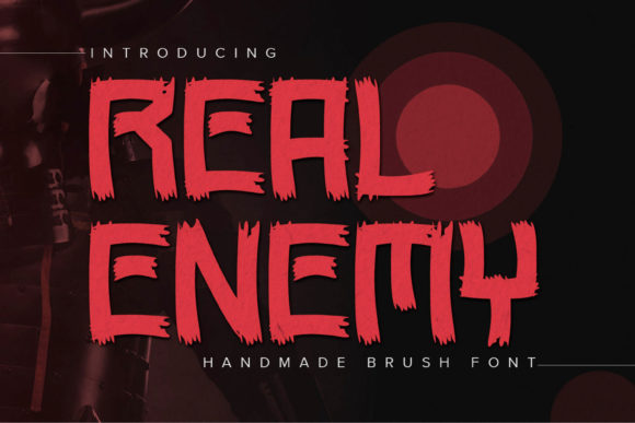 Real Enemy: The Authentic Typeface for Handmade Branding