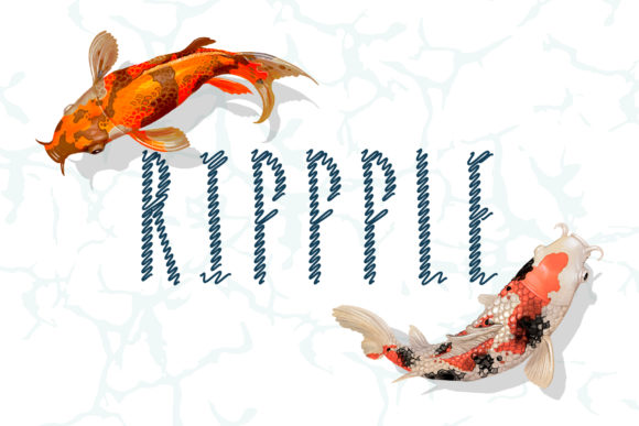 Rippple: A Wavy Display Typeface for Digital Branding
