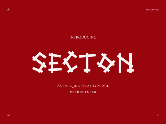 Secton: The Bold Display Typeface for Modern Web Design