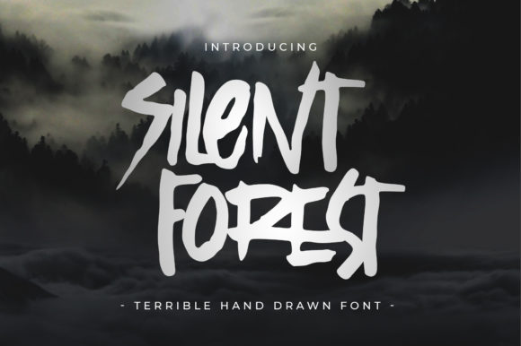 Silent Forest: The Dark Typeface for Scroll-Stopping Campaigns