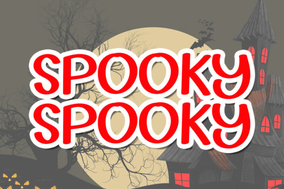 Spooky Spooky: A Versatile Display Typeface for Campaign Designers