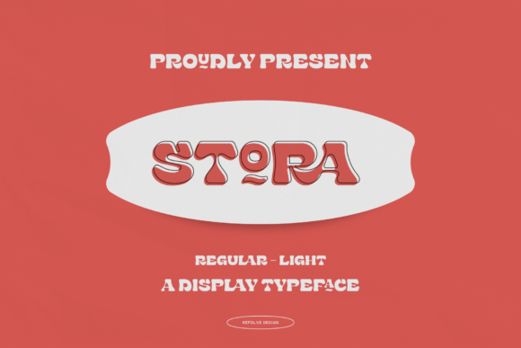 Stora: The Vintage Display Typeface for Handmade Creators