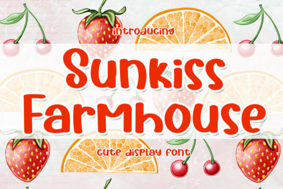 Sunkiss Farmhouse: The Perfect Typeface for Warm Brand Identity