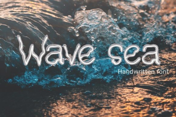 Wave Sea: The Display Font That Elevates Small Business Branding