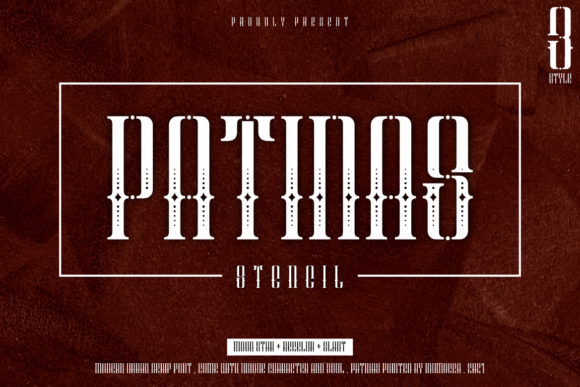Why Patinas Is the Perfect Vintage Display Font for Editorial Design