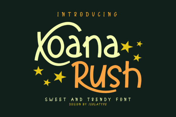 Xoana Rush: The Creative Font That Elevates Small Business Branding